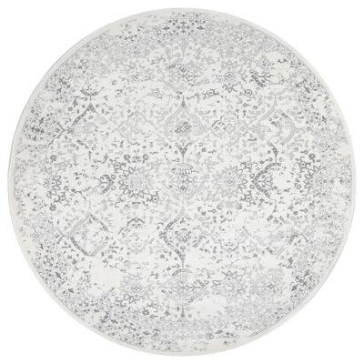 The Gray Barn Black Hill Vintage Floral Ornament Round 8' Diameter