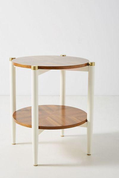 Geo Marquetry Side Table