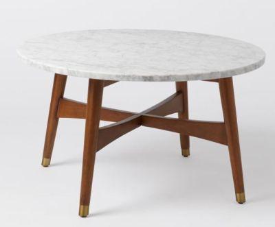 Reeve Mid Century Coffee Table Marble