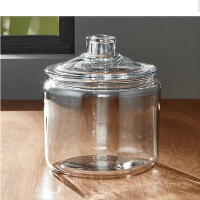Heritage Hill 96 oz Glass Jar with Lid