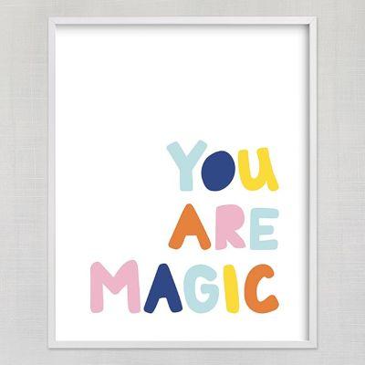 Minted west elm x pbk You Are Magic Wall Art by Jessica Prout with frame