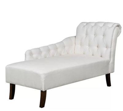 Mayzie Chesterfield Back Chaise Lounge 