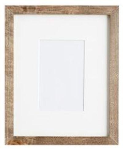 Wood Gallery Single Opening Frame 4" x 6" - Gray