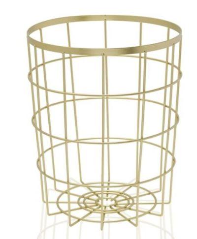 Scott Living Luxe Wire Storage Basket
