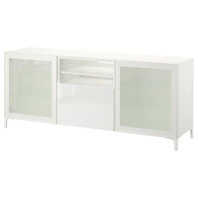 BESTA TV unit with drawers