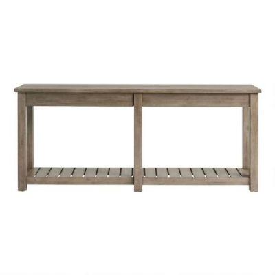 Graywashed Cameron Console Table