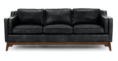 Worthington Oxford Black Sofa