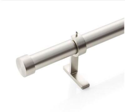 CB Brushed Nickel and Curtain Rod Set 