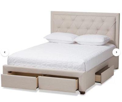 Tantallon Storage Upholstered Platform Bed-Queen