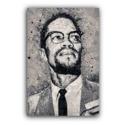 Malcolm X Canvas Wall Art