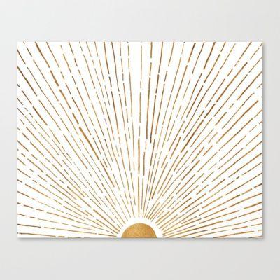 Let The Sunshine In Canvas Print