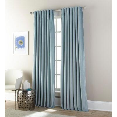 Bakken Solid Room Darkening Tab Top Single Curtain