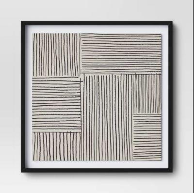 Abstract Lines Framed Print