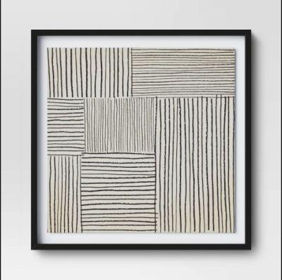 Abstract Lines Framed Print 1
