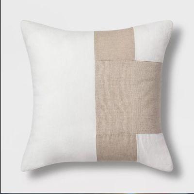 Colorblock Square Throw Pillow