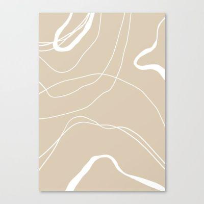 Minimalistic Lines Canvas Print