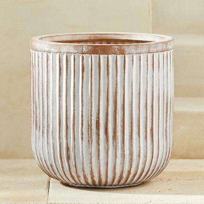 CAIO FLUTED PLANTER LARGE