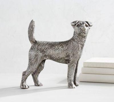Silver Dog Object, Small