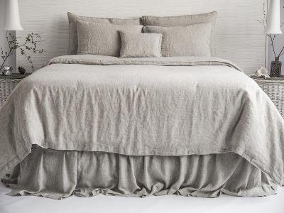Linen Duvet Cover Stone Washed Super Soft Natural Organic Pillow