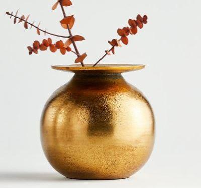 Sundown Metal Vase