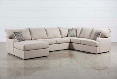 Meyer 3 Piece Sectional With Left Arm Facing Chais