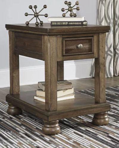 Flynnter Chairside End Table