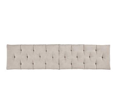Wade Entry Bench Cushion Large Solid Cadet Gray-67"x16.5"