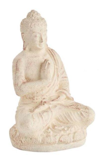 Small Stone Meditating Buddha Statue