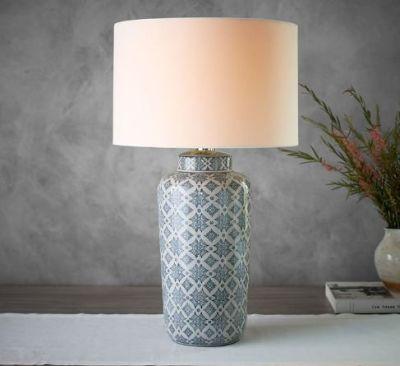 Langley Ceramic Pattern Lamp