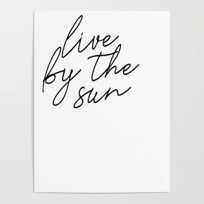 live by the sun love by the moon Poster 1