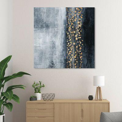 Down The River Abstract by Oliver Gal Wrapped Canvas Painting