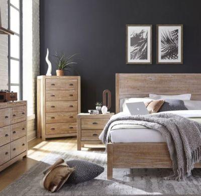 Montauk Size Solid Wood Bed-Queen