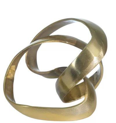 Verity Aluminum Knot Sculpture