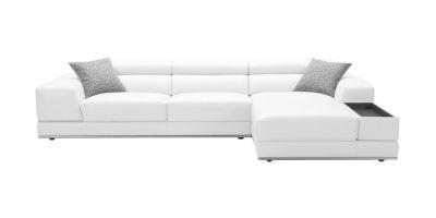 Bergamo Sectional Sofa White