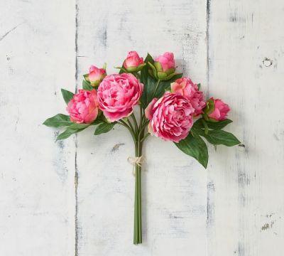 Faux Peony Bouquets