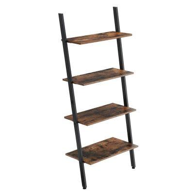 Cliffo Rustic Ladder Bookcase