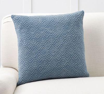 Washed Diamond Textured Pillow Cover