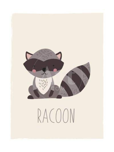 Forest Friends Raccoon
