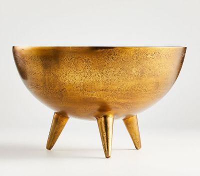 Picardy Brass Footed Bowl