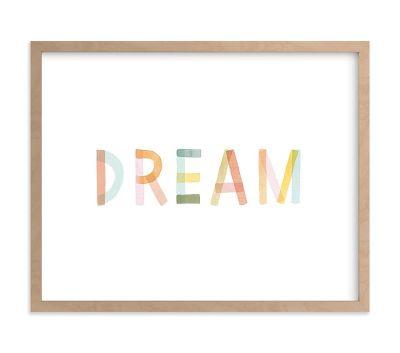 Minted Dreaming in Color Wall Art by Kelsey Carlson