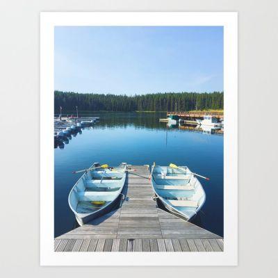 Two Boats Art Print