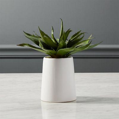Potted Faux Aloe
