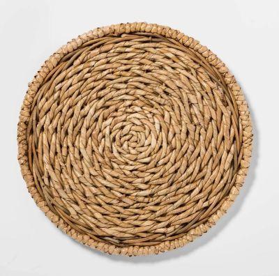 Seagrass Decorative Charger Beige