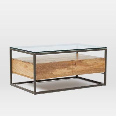 Box Frame Storage Coffee Table