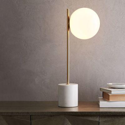 Sphere and Stem Table Lamp