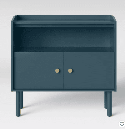 Wiley 2 Door Accent Cabinet Blue