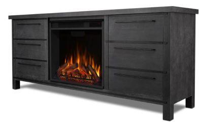 Real Flame Parsons Electric Fireplace Media Cabinet