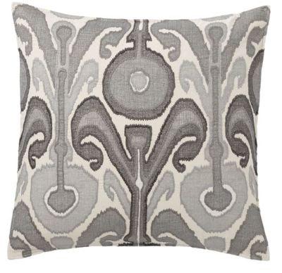 Kenmare Ikat Embroidered Pillow Covers no insert