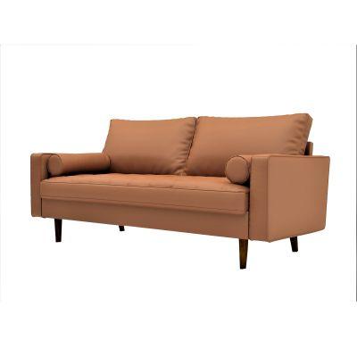 US Pride Mid-century Modern Sofa - Brown