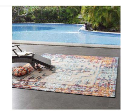 Reflect Nyssa Distressed Geometric Southwestern Aztec Indoor And Outdoor Area Rug